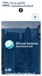 Mobile Screenshot of aircoolsystemsuk.co.uk
